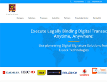 Tablet Screenshot of elock.com